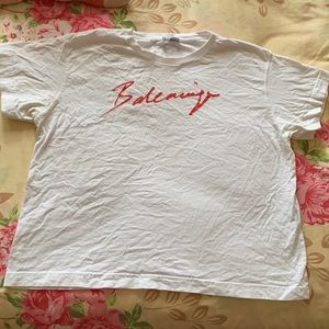 Womens balenciaga shirt